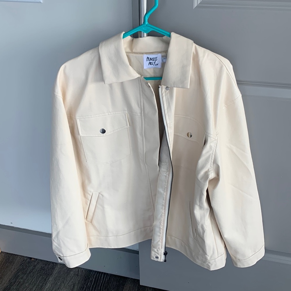 Princess Polly faux leather jacket